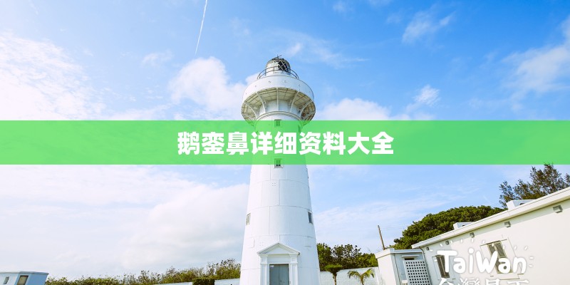 鹅銮鼻详细资料大全