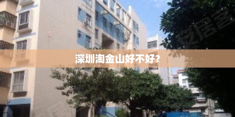 深圳淘金山好不好？
