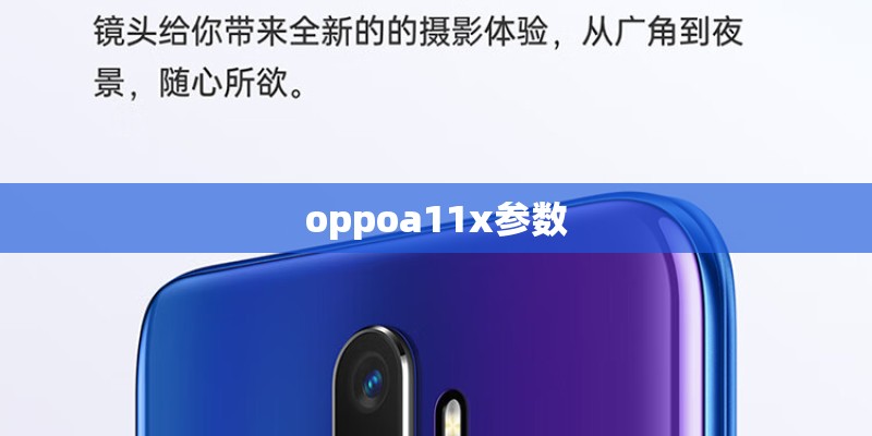 oppoa11x参数