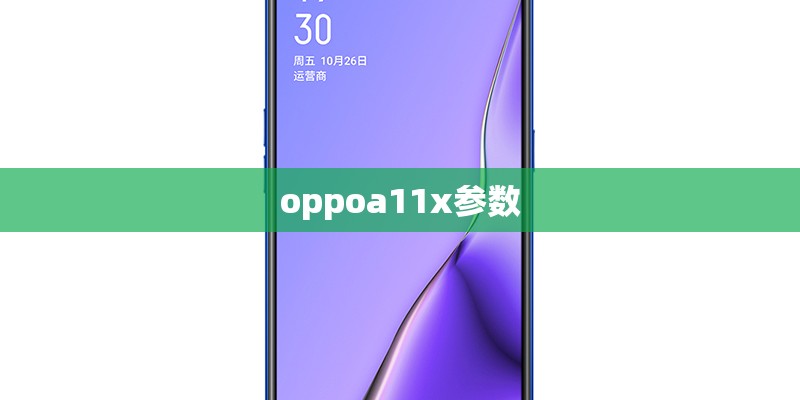 oppoa11x参数