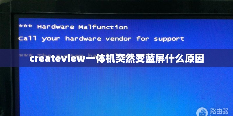 createview一体机突然变蓝屏什么原因