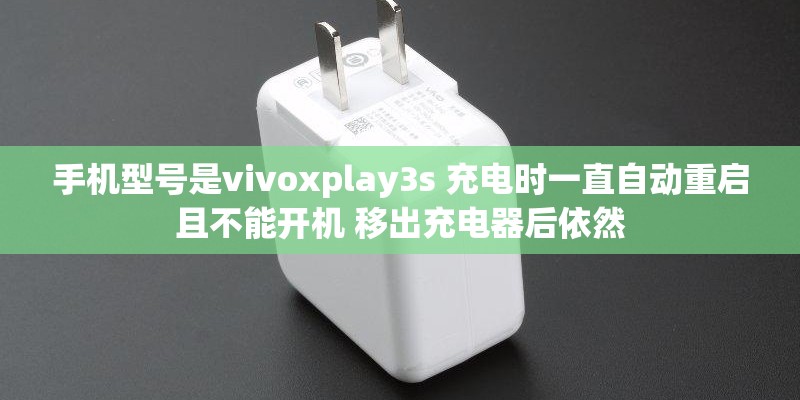 手机型号是vivoxplay3s 充电时一直自动重启且不能开机 移出充电器后依然