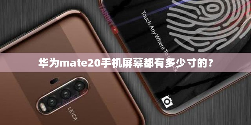 华为mate20手机屏幕都有多少寸的? 华为mate20手机屏幕都有多少寸的?